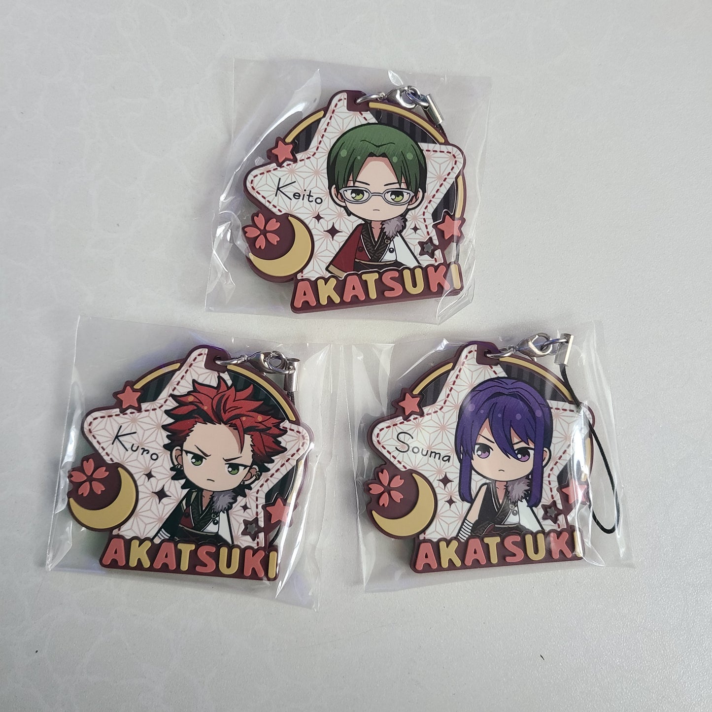 Set de straps de goma Akatsuki