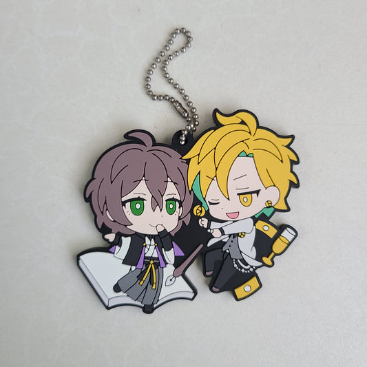 Ballchain de goma Gentaro x Hifumi