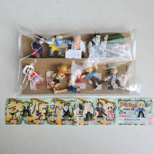 Set de gashapones ONE PIECE FULL COLOR COLLECTION 4