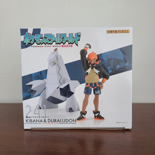 RAIHAN & DURALUDON - POKEMON SCALE WORLD (BANDAI)